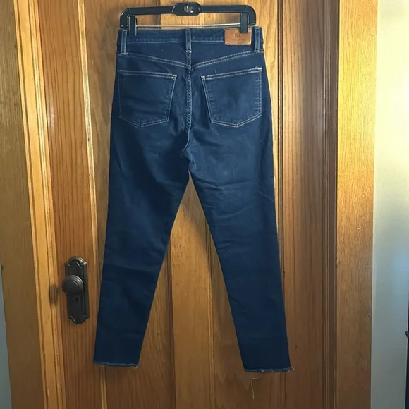 Lauren Ralph Lauren Black Label Womens Size 6 Skinny Jeans Ankle Dark Wash - Picture 3 of 6